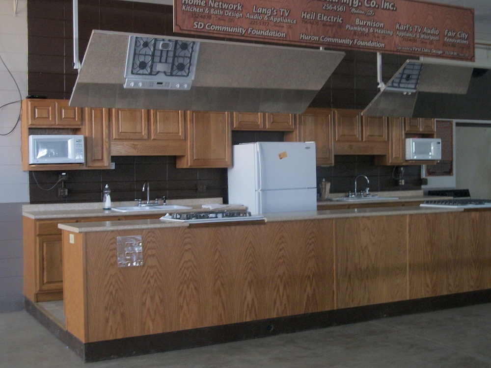 Photo of a kitchen area in the Women's Building.